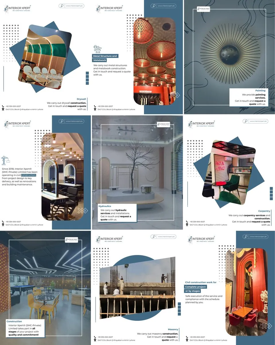 Interior Xpert — brand & campaign creative by ScaleviX