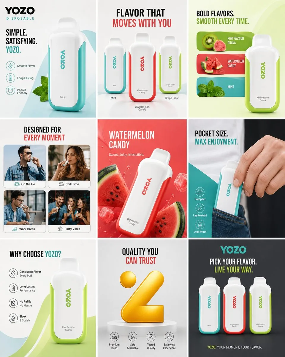 Yozo — brand & campaign creative by ScaleviX
