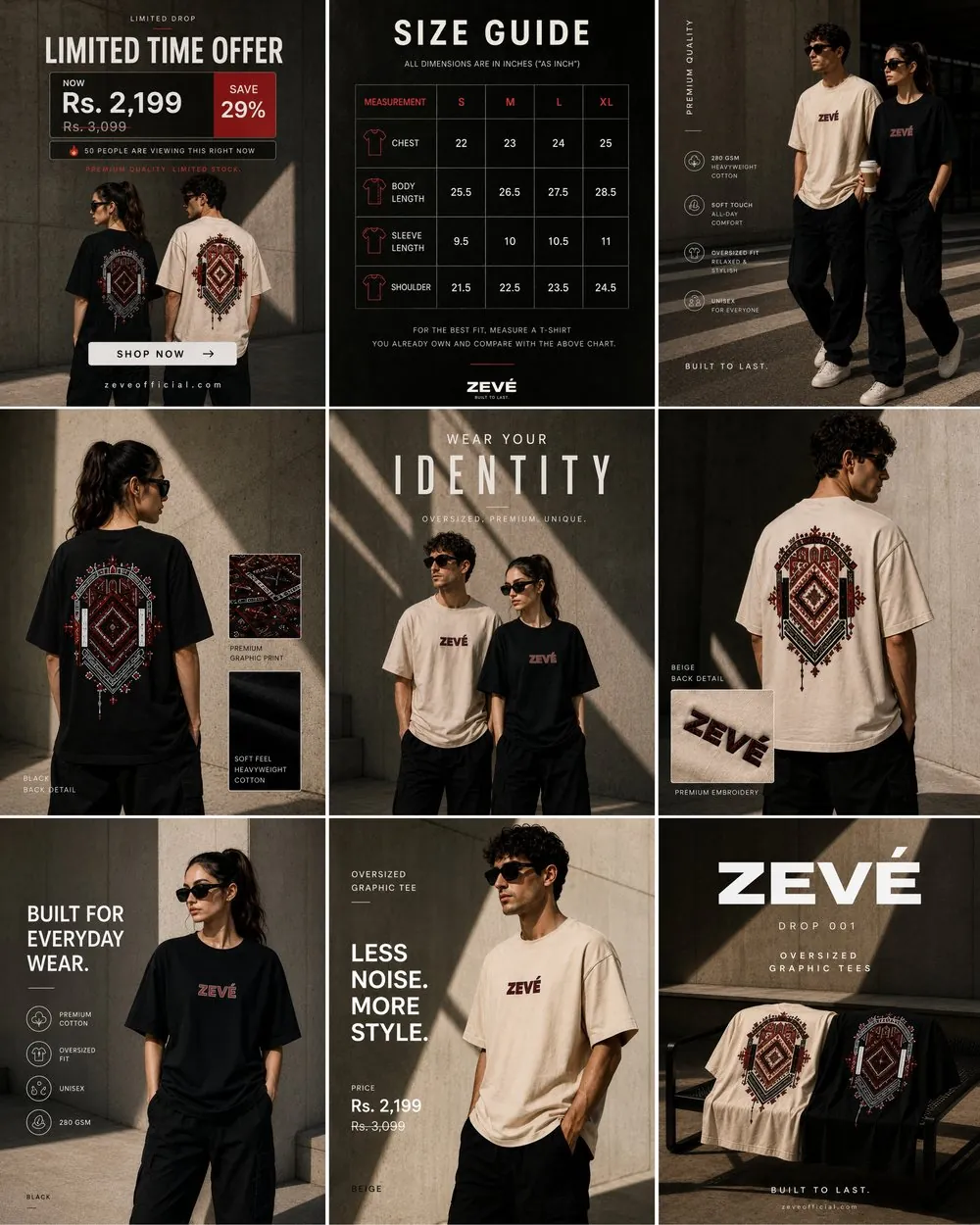 ZEVÉ — brand shoot & campaign creative by ScaleviX
