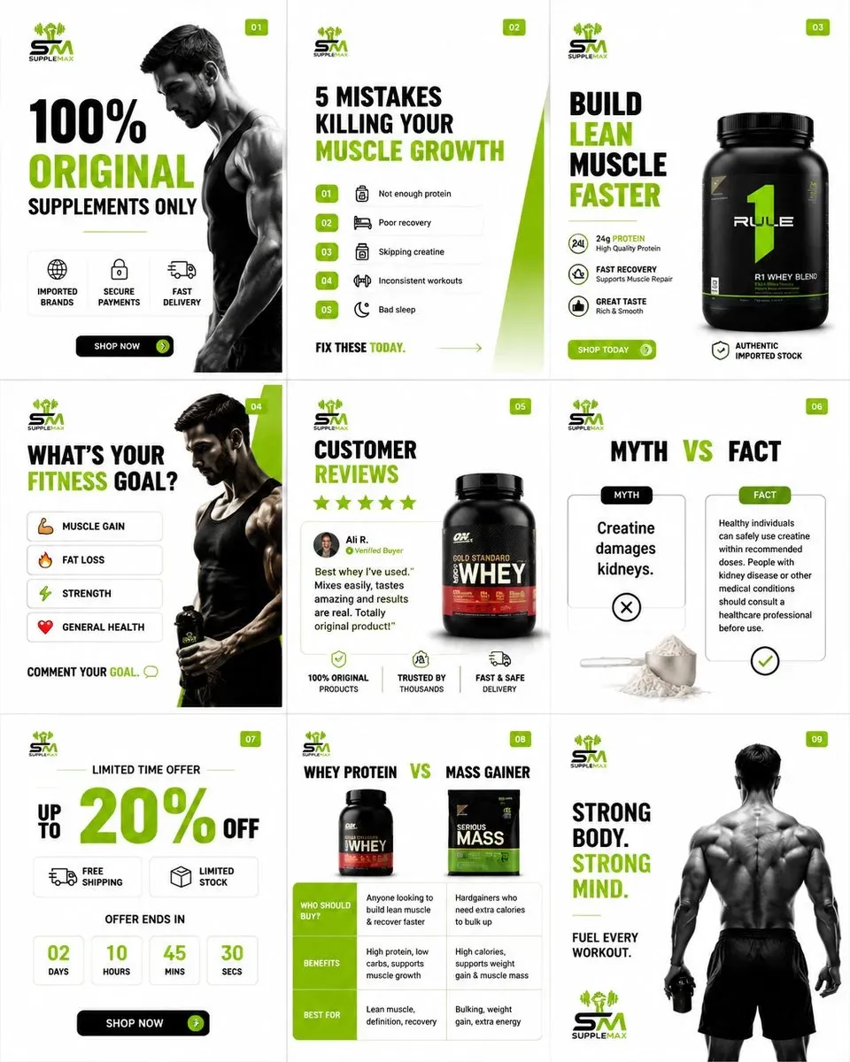 SuppleMax supplements brand